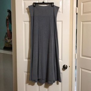 Grey LuLaRoe Maxi Skirt